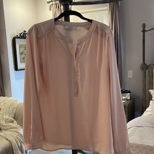 GORGEOUS BLUSH LOFT BLOUSE